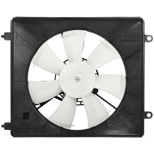 Condenser and cooling fan assembly for 2013 2014 2015 2016 2017 honda accord