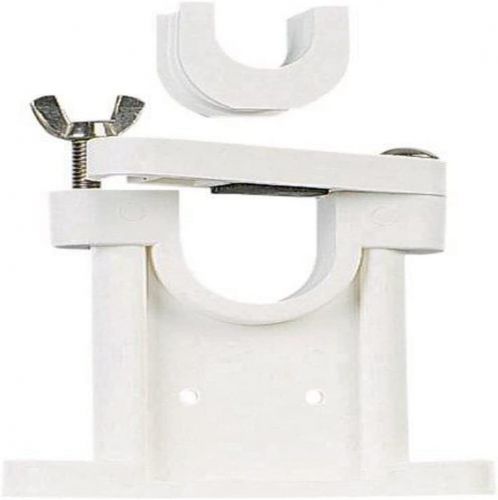 Shakespeare upper antenna support stand-off bracket mount boat marine white