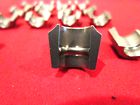 Del west titanium  11/32&#034; shoulder valve locks .495 long,-.050,  super 7, nascar