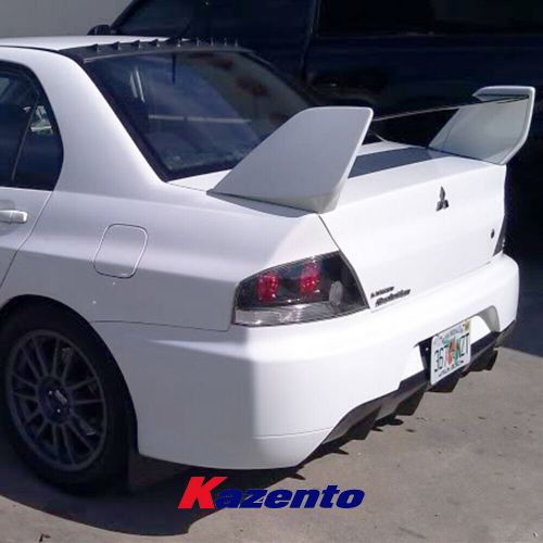 Rear trunk spoiler (blade only) carbon for mitsubishi evolution evo 7 oe style