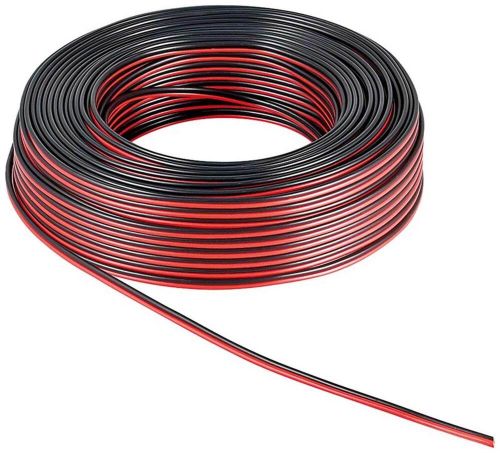 Speaker cable red/black cca - 2 x 1.5mm2 10m-