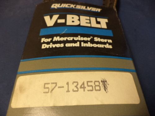 13458, 57-13458, v-belt, quicksilver