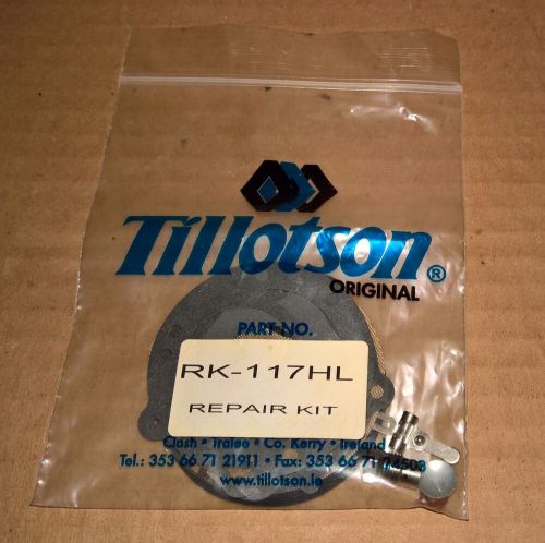 New genuine tillotson rk-117hl kart carbruetor rebuild overhaul kit