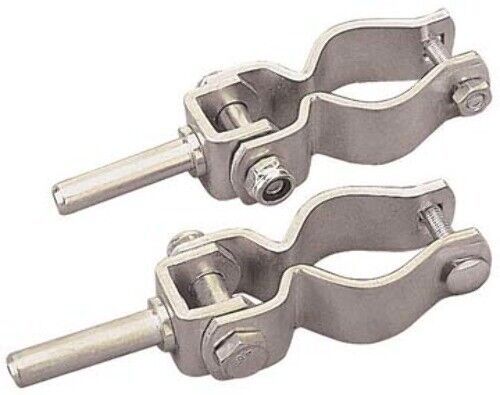 Boat heavy duty clamp-on oarlocks-1/2&#034; pin