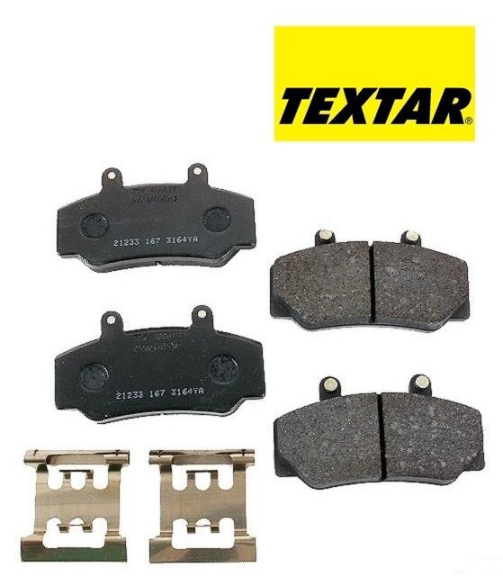 Textar premium front disc brake pads set 21233167 d1169t