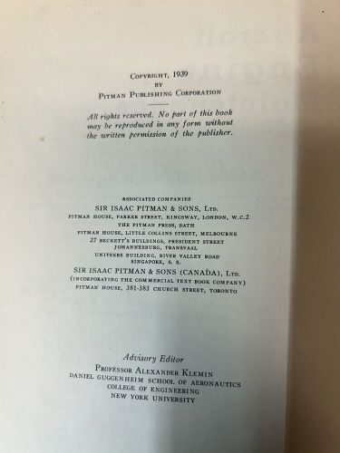 Aircraft maintenance &amp; aircraft engine maintenance by brimm &amp; boggess 1939 1940