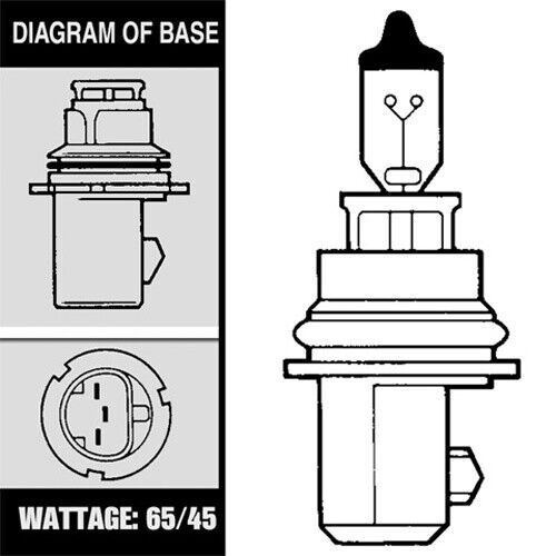 Solero hb1 quartz halogen bulb 65/45w