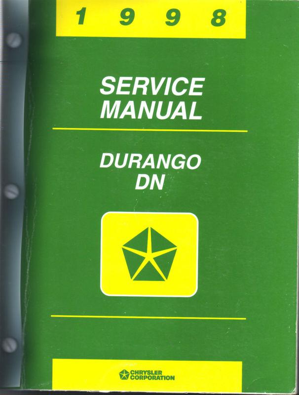 1998 dodge durango service manual set 