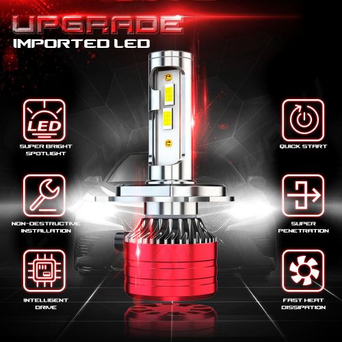 Led headlight bulb for yamaha r6 1998 1999 2000 2001 2002 hid 35w white