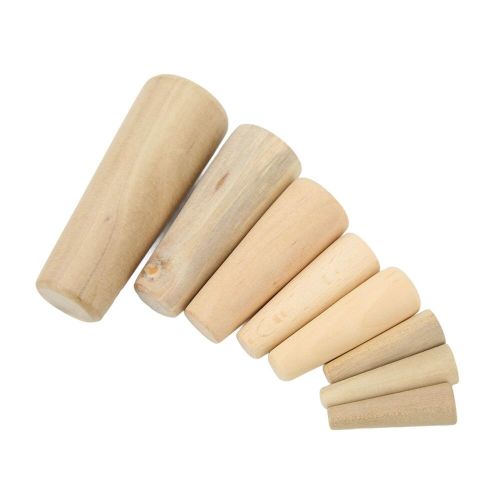 For marine tapered thru hull soft wood plugs 10 pack drain plug for boat yacht