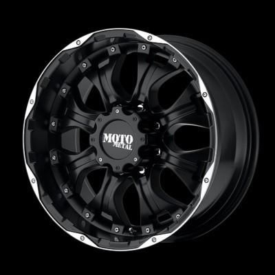 18" moto 959 black w/ 255-60-18 nitto terra grappler at