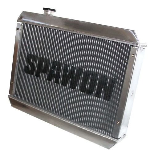 4 row spawon radiator for 1962-1967 chevrolet chevy ii nova 5.3l l6 l4 v8 at mt