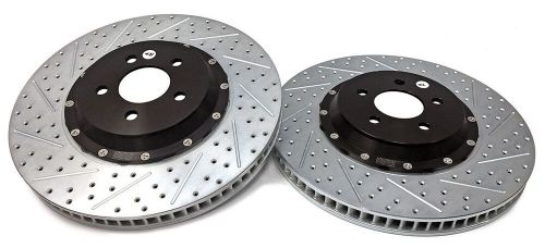 Baer brakes eradispeed+ front 2-piece performance brake rotors 2261042 mustang