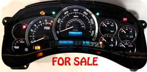 Cadillac escalade instrument cluster software &amp; odometer calibration service