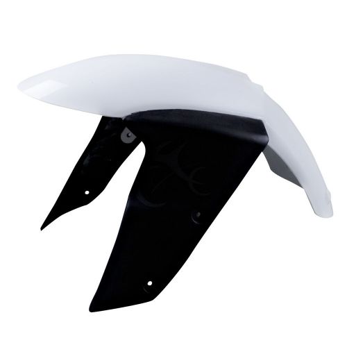 Front fender splasher fairing fit for kawasaki ninja zx10r 2004-2007 unpainted