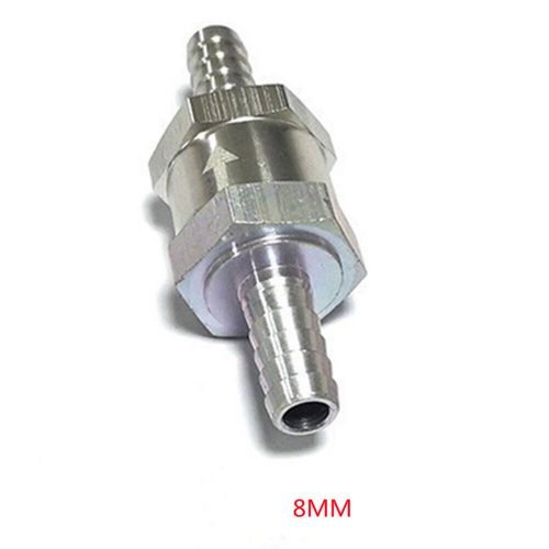 One way check valve non return inline for gas or diesel fuel 8mm