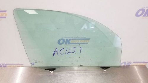 14 toyota tundra door window glass front right passenger