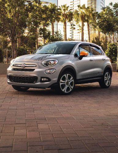 Wind deflector fits 2016-2017 fiat 500x  mopar brand