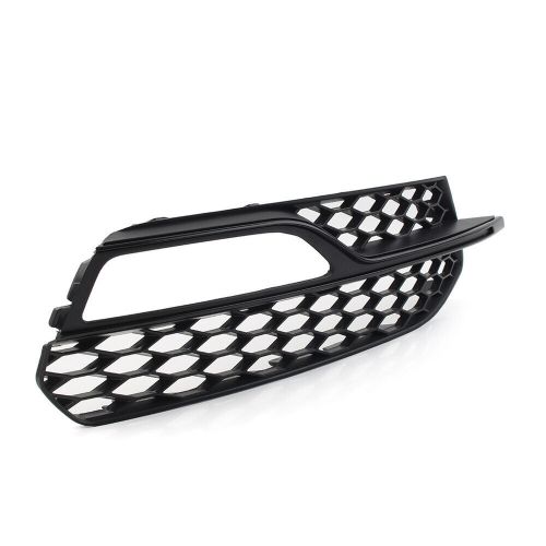 Black mesh bumper fog light grille cover for audi a3 s-line s3 2013-2017 right