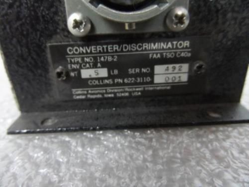 Collins p/n 622-3110-001 converter/discriminator