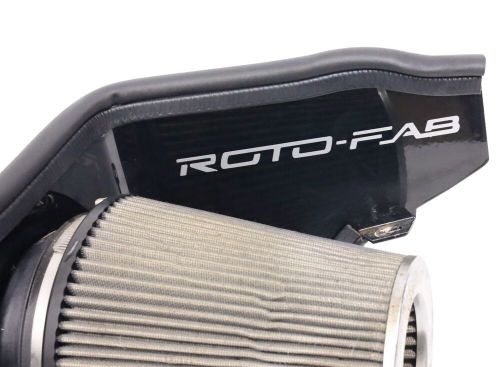 2012-2015 chevrolet camaro zl1 lsa roto-fab cold air intake dry filter used