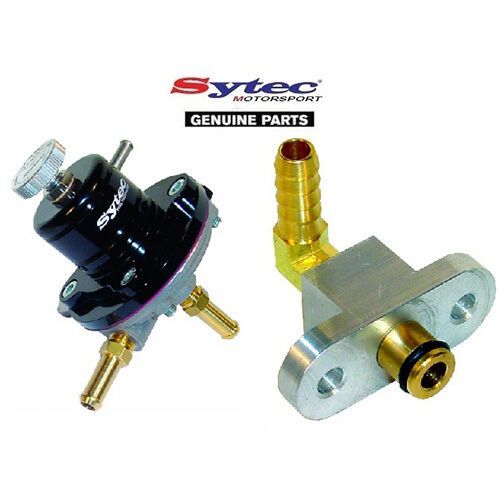 Sytec sar fuel pressure regulator + rail adaptor for subaru impreza wrx 1992-00