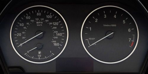 Lockwood speedo conversion dial kmh to mph fits: bmw 2 series mk1 petrol models