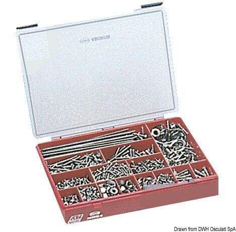 Osculati screws set large 2000 pieces