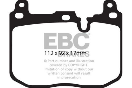 Ebc front rp1 brake pads for bmw m2 f87, m3 f80, m4 f82 f83 dp82130rp1