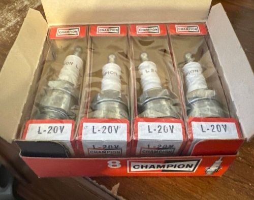 Champion 837 l20v spark plug pack of 8 new in package