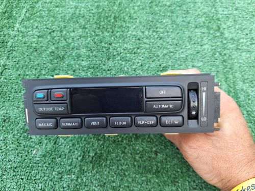 Lincoln town car eatc ac a/c heater climate temp control f7vf-18c612 1996-1997