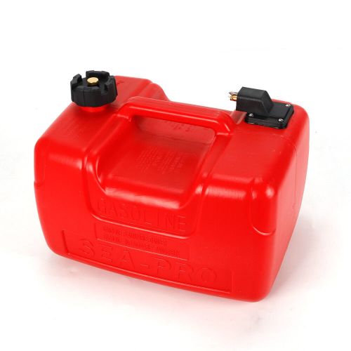 Portable 3.2 gallon marine outboard boat motor gas tank external fuel tank 12l