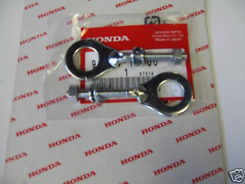 Honda st90 sl90 sl100 sl125 xl100 cb100 cl100 cb125 mt125 chain adjusters oem