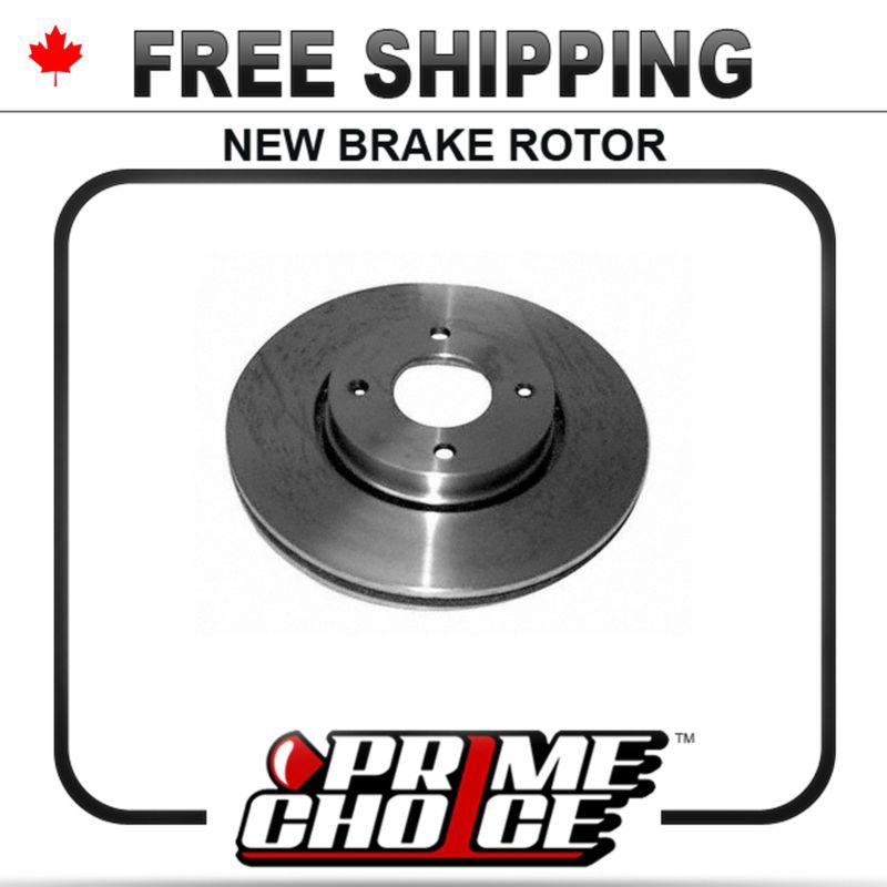 1 premium new disc brake rotor for front fits left driver / right passenger side