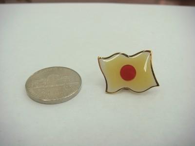 Vintage japanese japan country flag hat/lapel pin no reserve *nr*#1