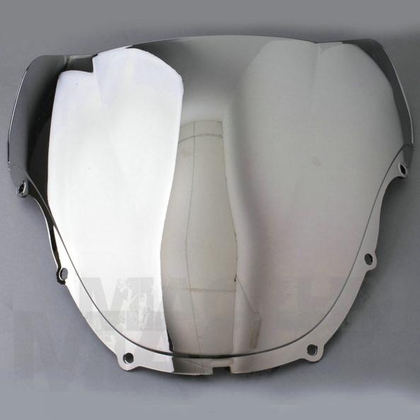 Chrome windshield windscreen for honda cbr600 f4 1999-2000 double bubble