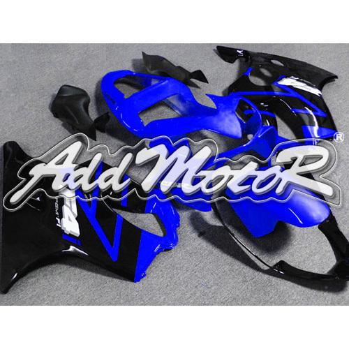 Injection molded fit cbr600 f4i 01-03 02 dk. blue black fairing 61n28