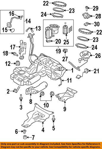 Audi oem 4f0919133b fuel pump tank seal/fuel tank lock ring/seal