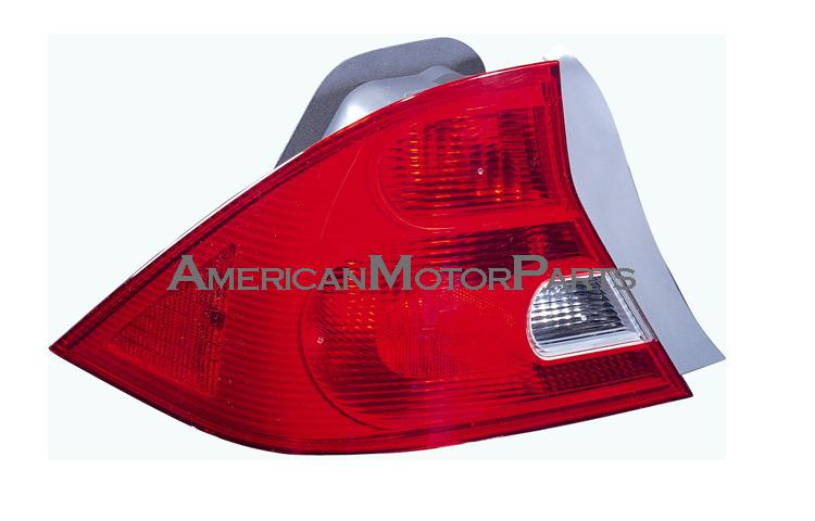 Left driver side replacement tail light lamp 01-03 honda civic 2dr 33551s5pa01