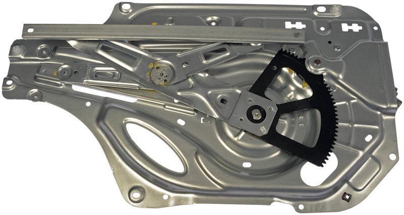 One new rear left power window regulator with motor dorman 748-422