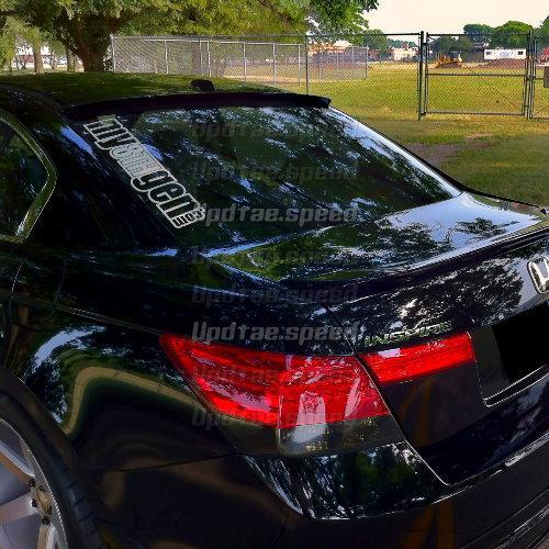 Unpainted honda accord 8 sedan rear wing m type trunk+rs roof spoiler 08-12 new◢