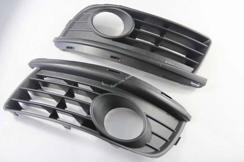 Pair bumper cover fog light grille for volkswagen vw jetta vento mk5 1k0825911d