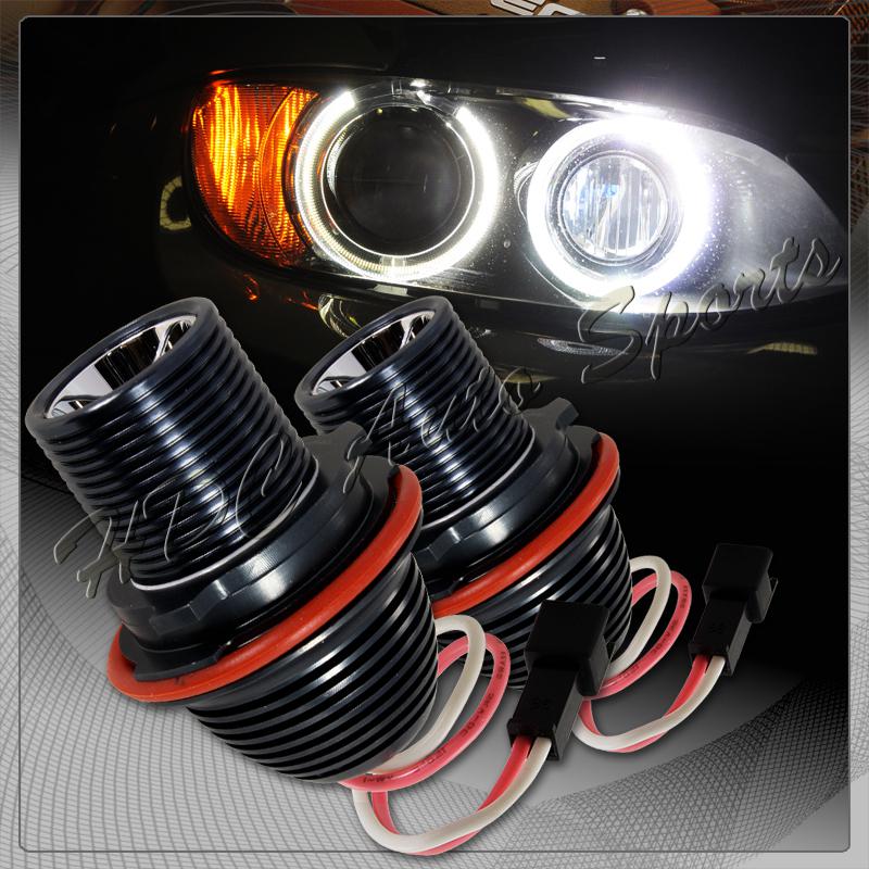 Ultra bright 7000k white led 10w angel eye halo bulb pair e39/e53/e60/e61/e64/67