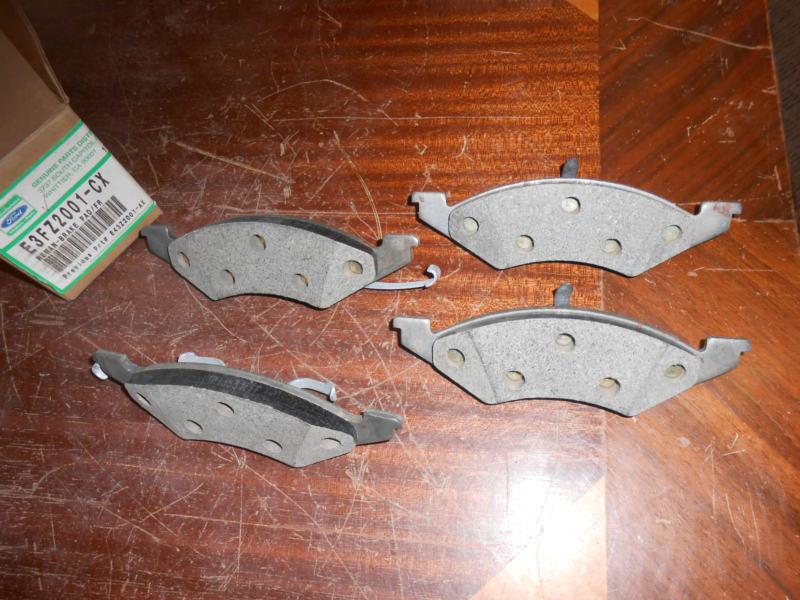 Nos.  1983-84 ford tempo brake pads gpd e3fz-2001-cx e43z-2001-ax. oem.