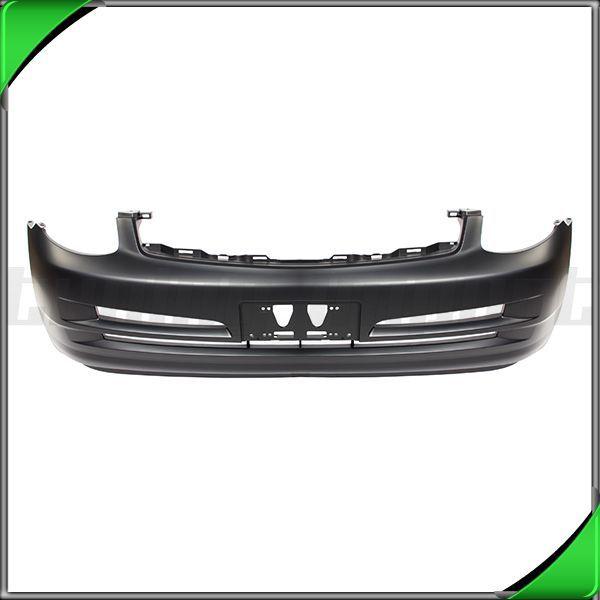 03-04 infiniti g35 4dr front bumper fascia cover abs primed plastic paint-ready