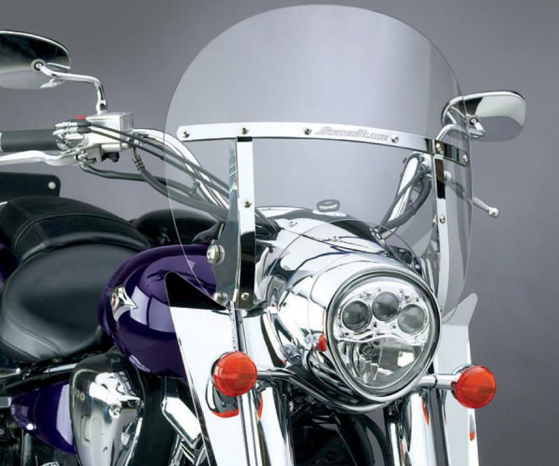 N cycle n21415 switchblade chopped clear windshield kawasaki vn2000 vulcan 04-09