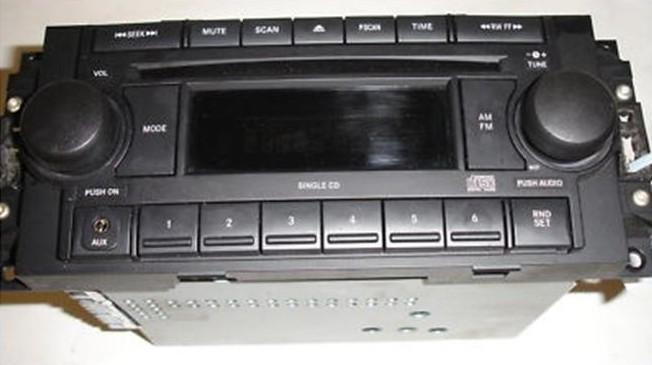 Dodge ram truck jeep durango am-fm cd player radio 300c charger magnum caliber