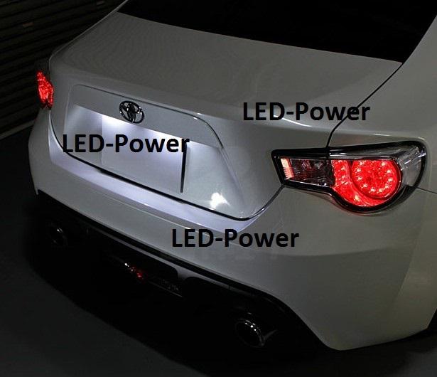 ~ || pure white license plate leds for 2013+ scion fr-s/subaru brz/gt86  ||~