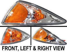 Clear amber lens new corner light lamp left hand chevy lh driver side