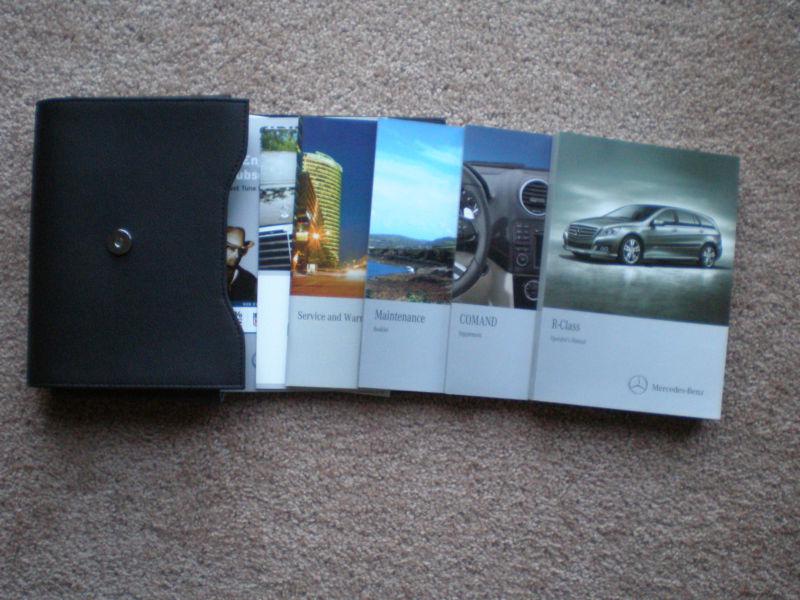 Oem benz 2011 11 mb r class r350 / r350 bluetec owner's operator's manual books